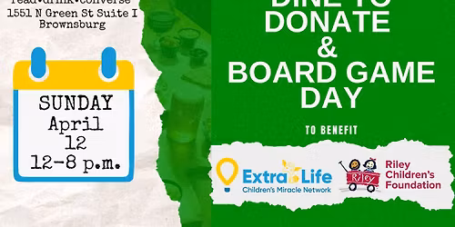 Dine to Donate\/Game Day for Riley Kids