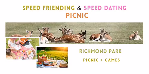 Speed Friending & Speed Dating Picnic
