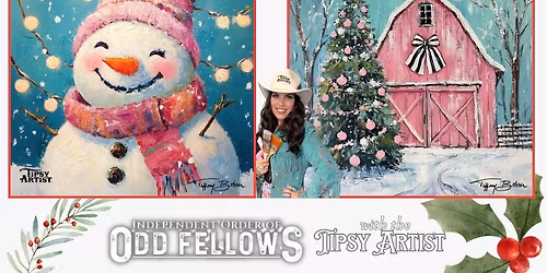 Tipsy Artist Painting Workshop Fundraiser