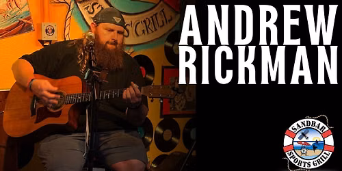 Andrew Rickman at Sandbar Philly Friday