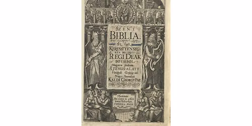 K\u00e1ldi Biblia '400 - Id\u0151szaki k\u00e1ll\u00edt\u00e1s a Belv\u00e1rosi F\u0151pl\u00e9b\u00e1nia-templom altemplom\u00e1ban