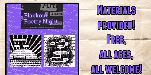 Blackout Poetry!