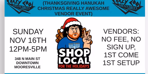 THC RAVE (Thanksgiving Hanukah Christmas Really Awesome Vendor Event)
