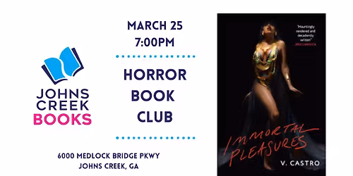 March Horror Book Club