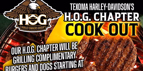 Texoma H-D: H.O.G Chapter Cook Out