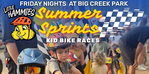 Summer Sprints at Big Creek Park - FUN Kid Bike Races 