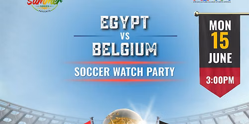 World Cup Watch Party: Egypt vs. Belgium