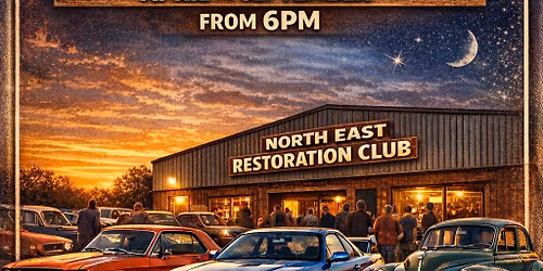 Monthly Car Meet at North East Restoration Club