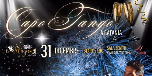 Gran Gala' di CAPOTANGO 2026\u2728Mercoled\u00ec 31 Dice con Live \ud83c\udfb6Tango Music a Catania 