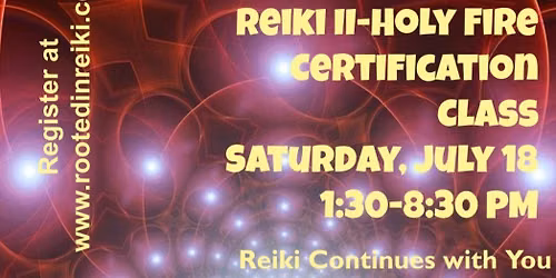 Reiki 2 Certification 