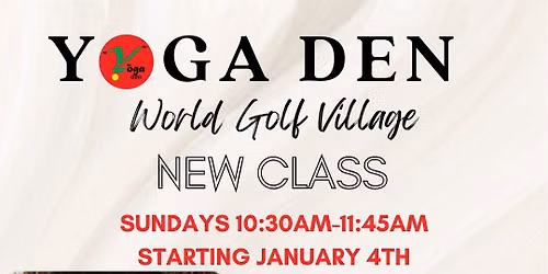 Mind Body Yoga Sundays 10:30am