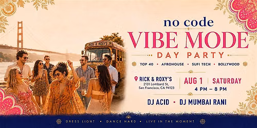 No Code Vibe Mode Day Party