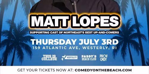 Matt Lopes at Stress Factory Comedy Club - Valley Forge
