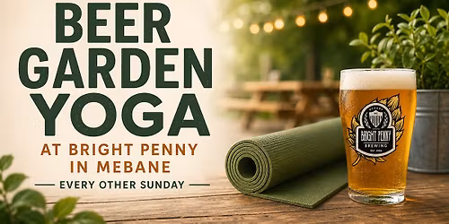 Beer Garden Yoga - Mebane