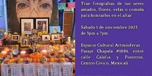 Ofrenda Comunitaria por el Dia de Muertos 