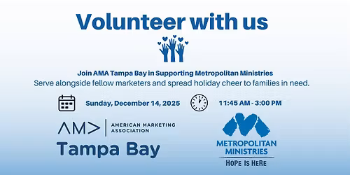 AMA Give Back: Volunteer Event