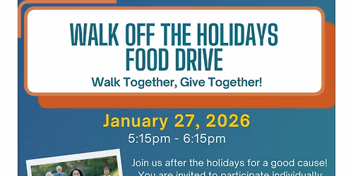 Walk Off the Holidays Food Drive