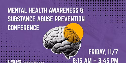 Mental Health Awareness and Substance Abuse Prevention Conference