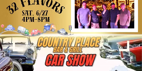 32 Flavors @ Country Place Annual Car Show
