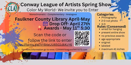 Conway League of Artists Spring Show