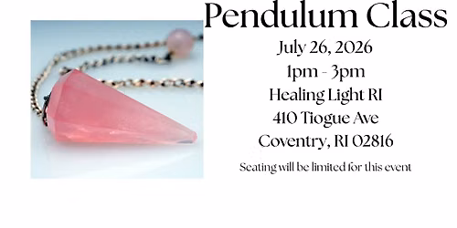 Beginners Pendulum Class