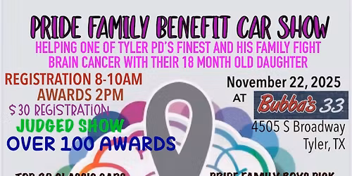Pride Family Benefit Car Show