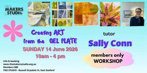 Creating Art from the  GEL Plate