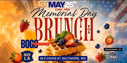 Memorial Day BOGO Brunch @ NOLA Seafood & Spirits