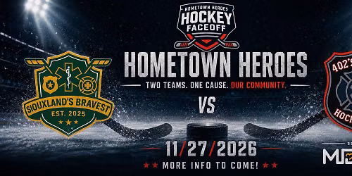 2nd Annual Hometown Heroes Hockey Faceoff 