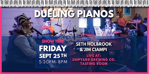 During Pianos with Jim Ciampi and Seth Holbrook