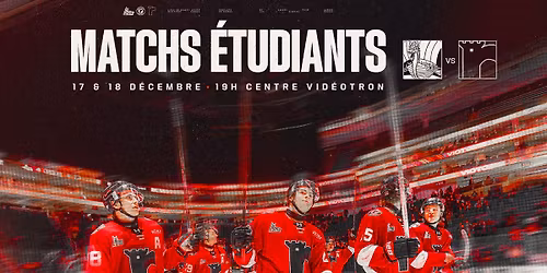 Remparts de Qu\u00e9bec vs Drakkar de Baie-Comeau - Soir\u00e9e \u00c9tudiante