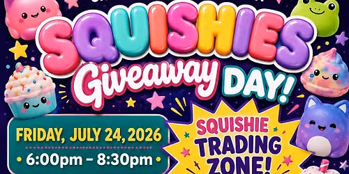 \ud83d\udc96\u2728 SQUISHIES GIVEAWAY DAY at United Skates Raleigh! \u2728\ud83d\udc96