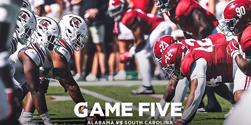Alabama Crimson Tide vs. South Carolina Gamecocks