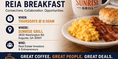 Thursday Morning Real Estate Investor Breakfast