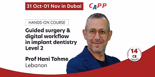 Guided surgery & digital workflow in implant dentistry Level 2