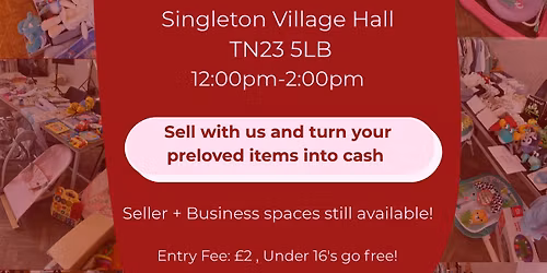 Ashford Singleton Village Hall - Baby Bootfair