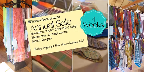 Salem Fiberarts Guild 43rd Annual Sale