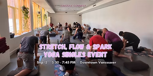Singles Yoga Event  [Ages 27\u201343] Sept 12th