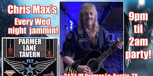 Chris Max Jam\/PLT Wed Dec 17!