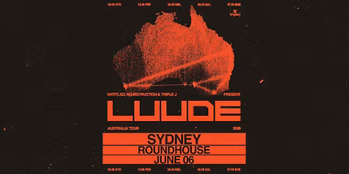 LUUDE 2026: Sydney\/Eora