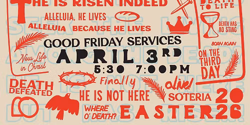 Good Friday Services at Soteria