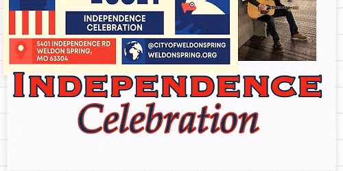 Tom Norton at Weldon Spring Independence Celebration