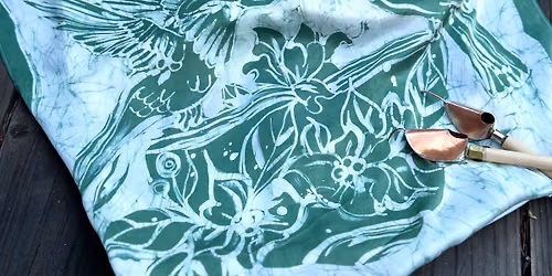 Intro to Batik Dyeing- Iridescent Batik
