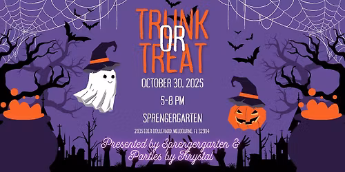 Trunk or Treat Presented by Sprengergarten & Parties by Krystal
