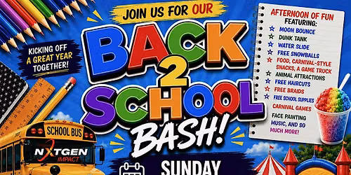 Back 2 School Bash