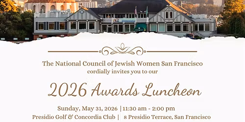 2026 NCJW Awards Luncheon