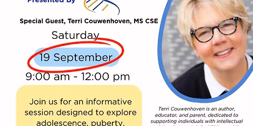 Seminar with Special Guest Presenter, Terri Couwenhoven 