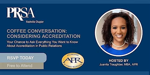 APR Coffee Conversation: Considering Accreditation
