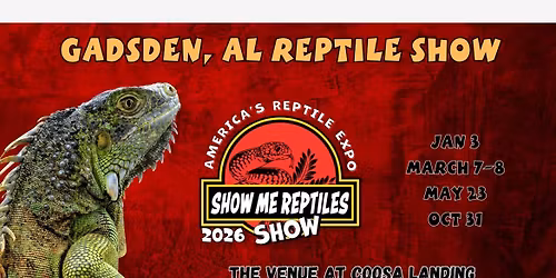 Show Me Reptiles And Exotics Gadsden,  AL 