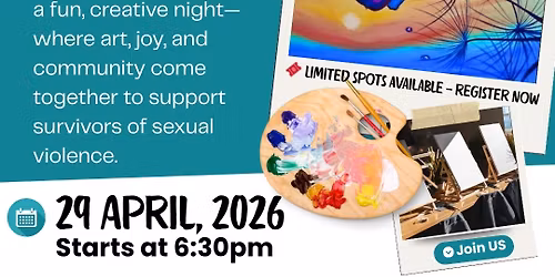 ART FUNDRAISER FOR SEXUAL ASSAULT AWARENESS MONTH